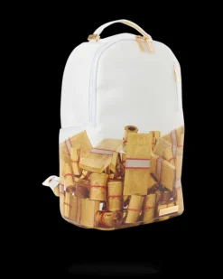 GOLD MONEY BRICKS DLXV BACKPACK>SPRAYGROUND Hot