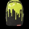GREEN NEON DRIP BACKPACK (ONE OF ONE)>SPRAYGROUND Clearance