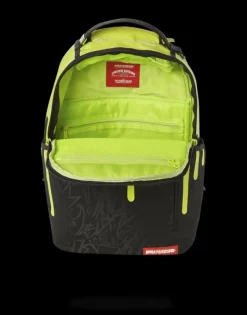 GREEN NEON DRIP BACKPACK (ONE OF ONE)><noscript><img width=