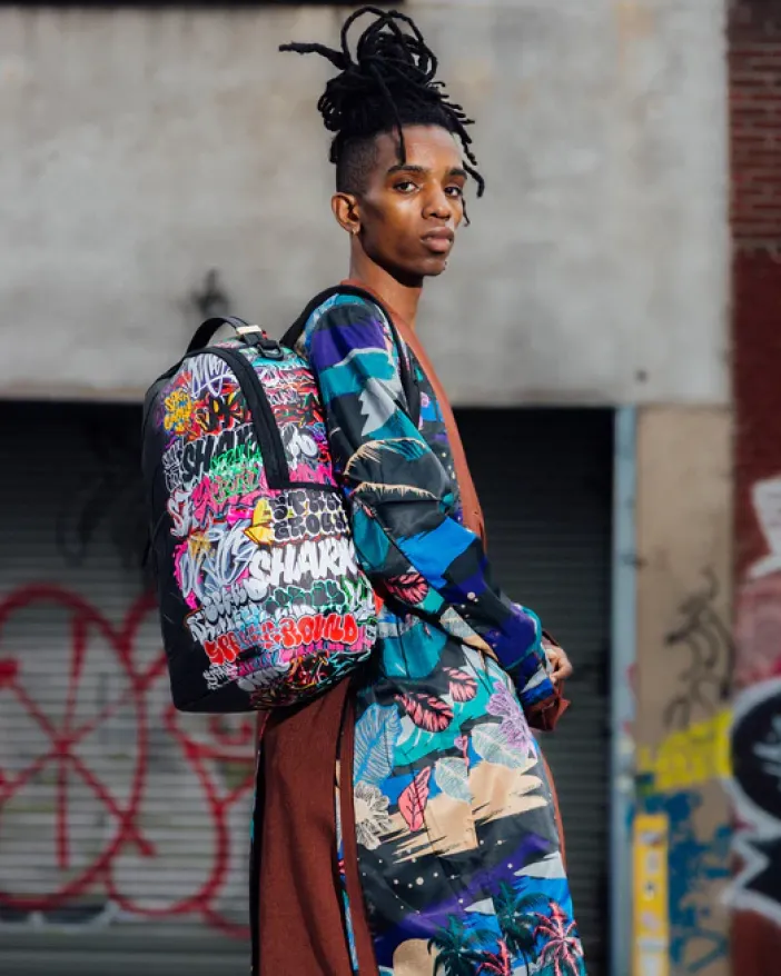 HALF GRAFF NIGHT BACKPACK (DLXV)>SPRAYGROUND Sale