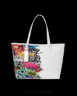 HALF GRAFF TOTE>SPRAYGROUND Clearance
