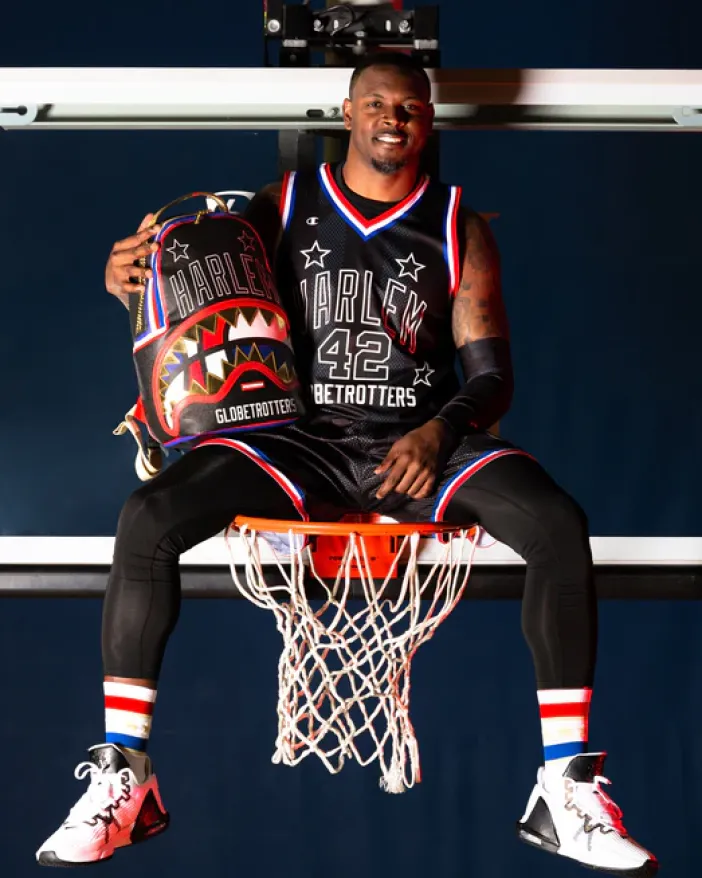 HARLEM GLOBETROTTERS CLASSIC BACKPACK (DLXV)>SPRAYGROUND Hot