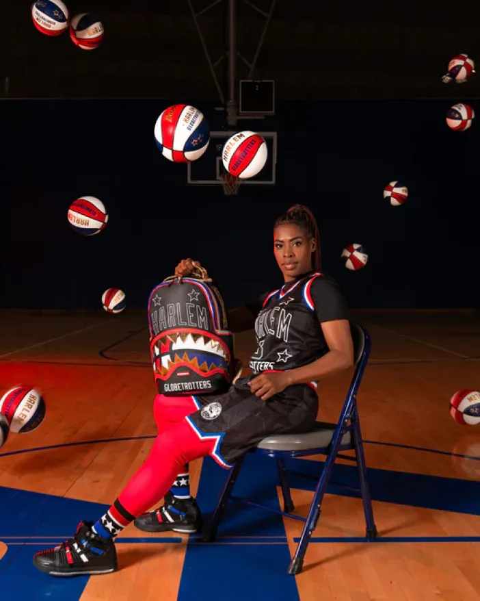 HARLEM GLOBETROTTERS CLASSIC BACKPACK (DLXV)>SPRAYGROUND Hot