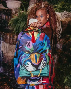 HEAR MY ROAR A.i.6 SANDFLOWER COLLAB BACKPACK (DLXV)><noscript><img width=