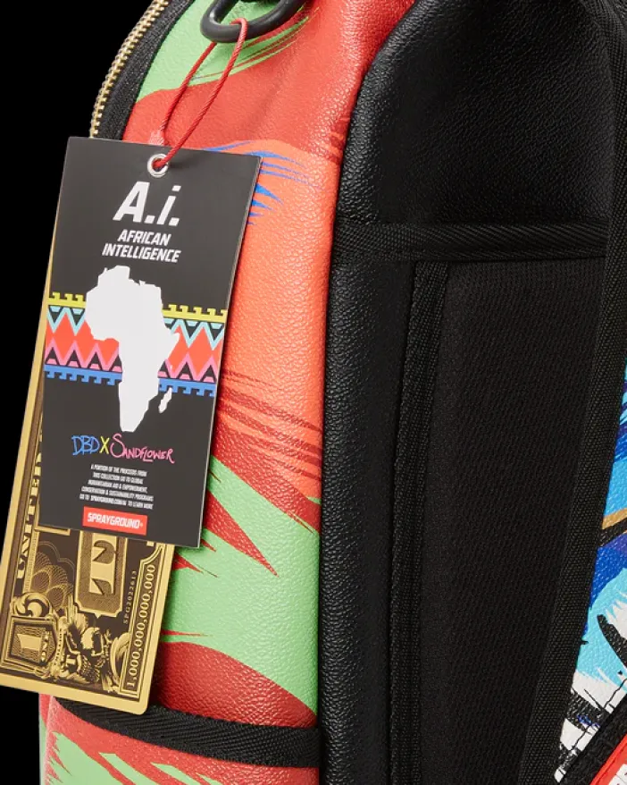 HEAR MY ROAR A.i.6 SANDFLOWER COLLAB BACKPACK (DLXV)>SPRAYGROUND Discount