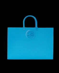 HEAVY METAL SHARK BLUE TORTUGA TOTE><noscript><img width=