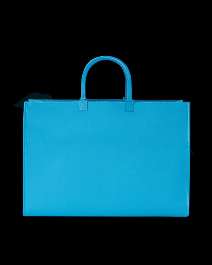 HEAVY METAL SHARK BLUE TORTUGA TOTE>SPRAYGROUND Discount