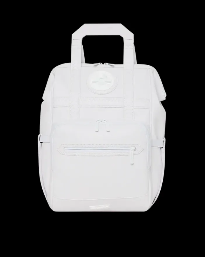HEAVY METAL SHARK WHITE OUT BIZ TOP OPENER BACKPACK>SPRAYGROUND Outlet