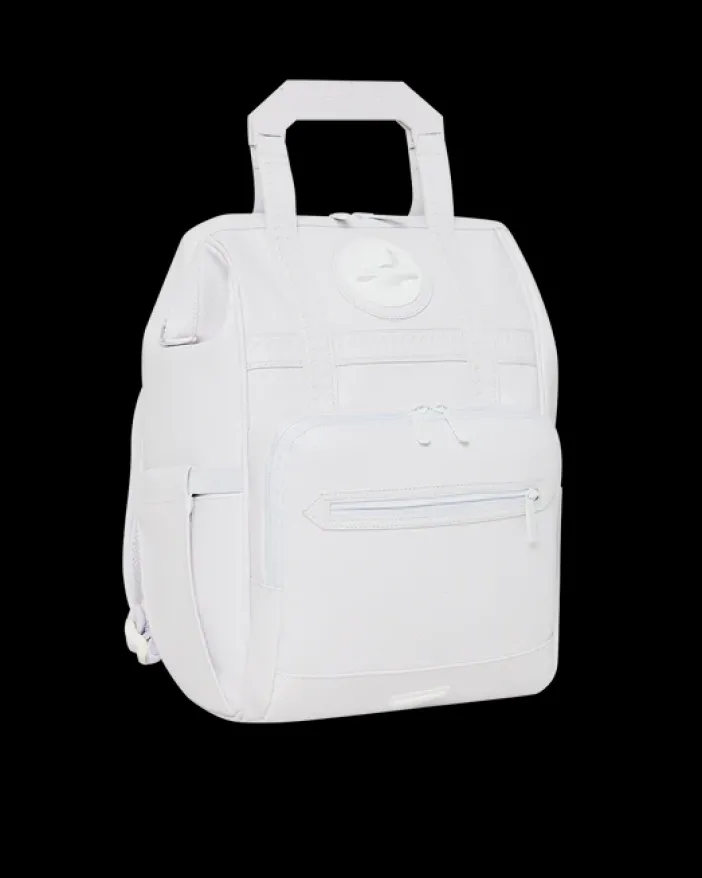 HEAVY METAL SHARK WHITE OUT BIZ TOP OPENER BACKPACK>SPRAYGROUND Outlet