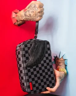 HENNY BLACK TOILETRY BAG>SPRAYGROUND
