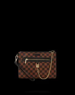 HENNY LOCK SHARKS IN PARIS CROSSOVER CLUTCH>SPRAYGROUND