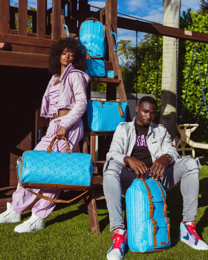 ILLUCHAINS TURQ WALLET>SPRAYGROUND Sale