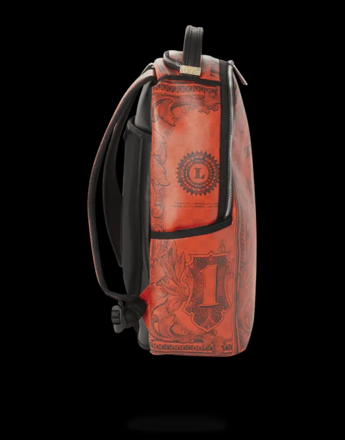 IN GOD WE TRUST RED BACKPACK (ONE OF ONE)>SPRAYGROUND Discount