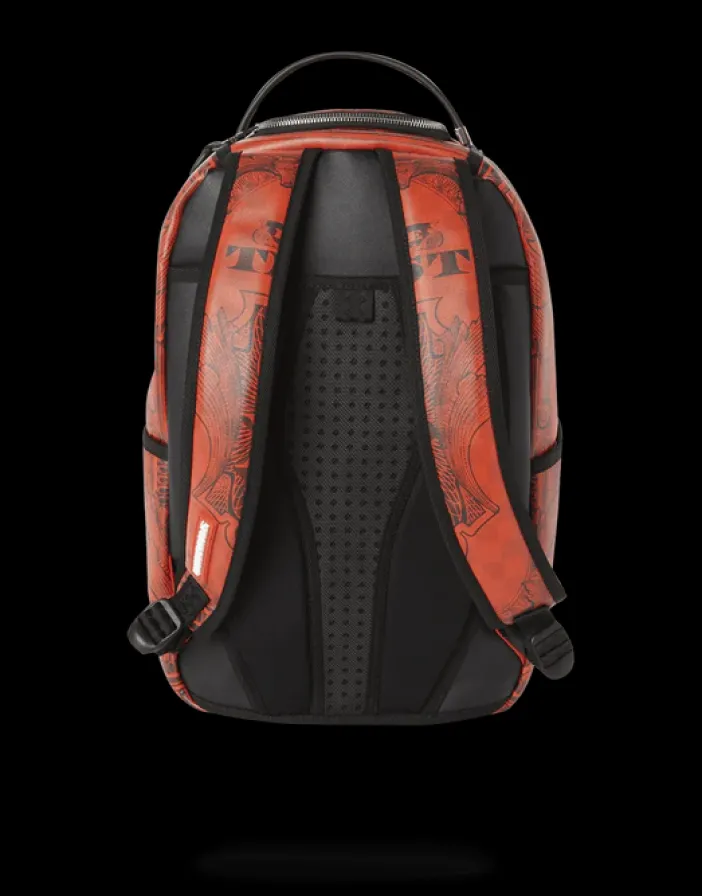 IN GOD WE TRUST RED BACKPACK (ONE OF ONE)>SPRAYGROUND Discount