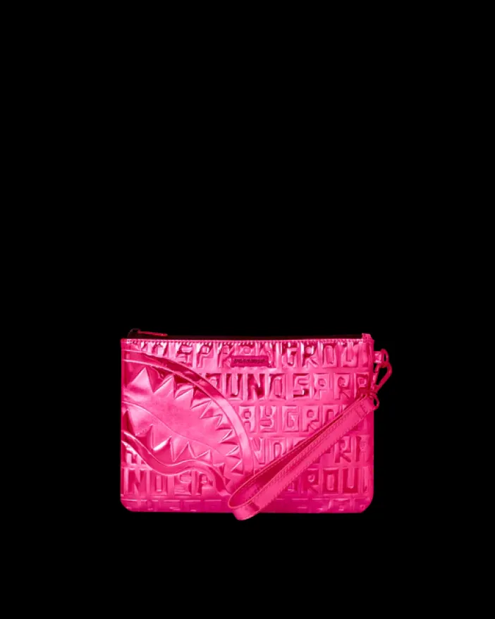 INFINITI PINK DIAMOND CROSSOVER CLUTCH>SPRAYGROUND Sale