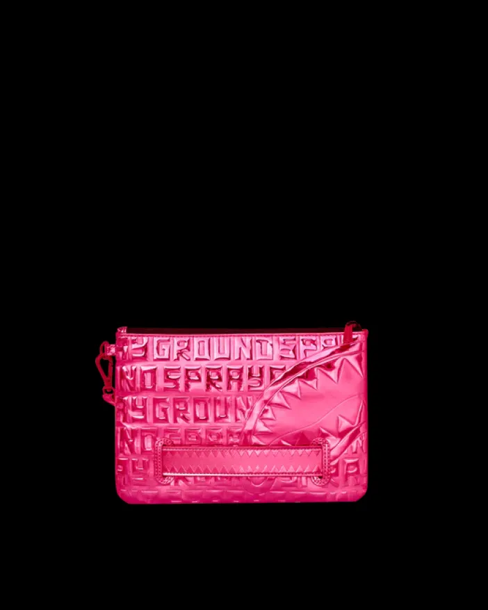 INFINITI PINK DIAMOND CROSSOVER CLUTCH>SPRAYGROUND Sale