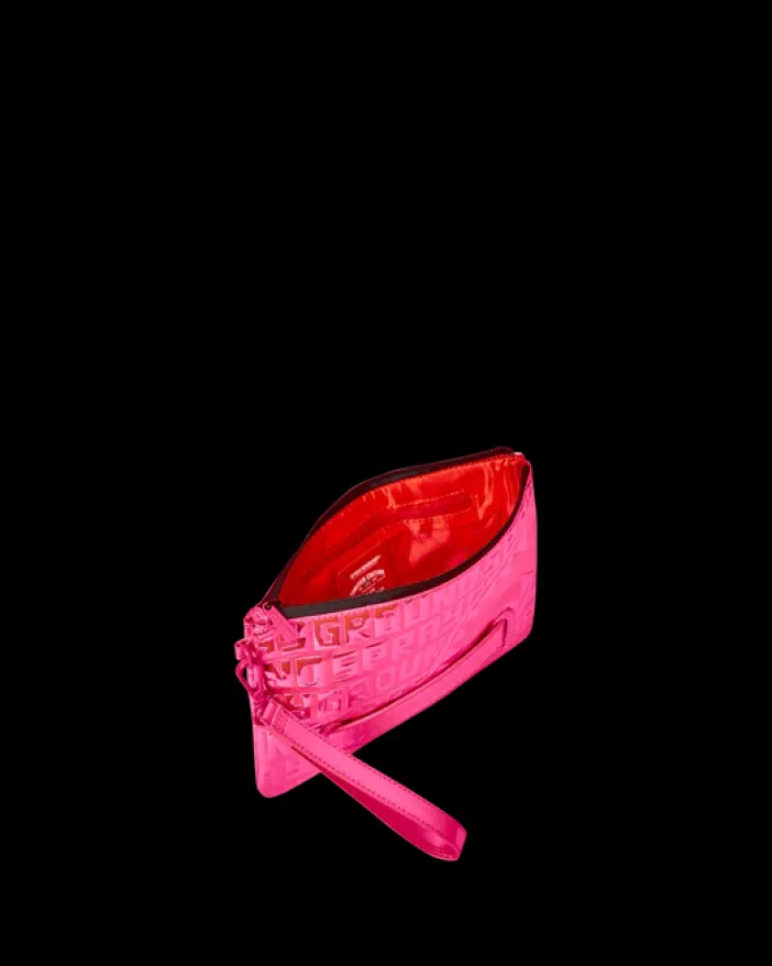 INFINITI PINK DIAMOND CROSSOVER CLUTCH>SPRAYGROUND Sale