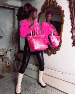 INFINITI PINK DIAMOND TOTE><noscript><img width=
