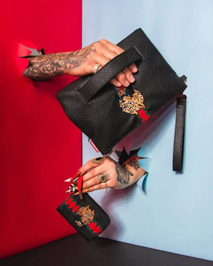 ITALIA DIVISO CROSSOVER CLUTCH>SPRAYGROUND New