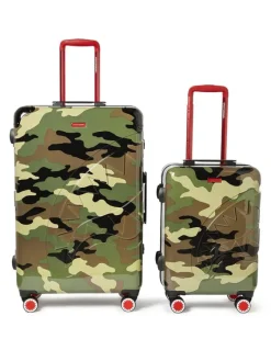 JUNGLE PARIS 2 PC LUGGAGE SET (CARRY-ON u0026 FULL-SIZE)>SPRAYGROUND Clearance