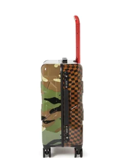 JUNGLE PARIS 21.5u201d CARRY-ON SHARKITECTURE LUGGAGE>SPRAYGROUND Outlet