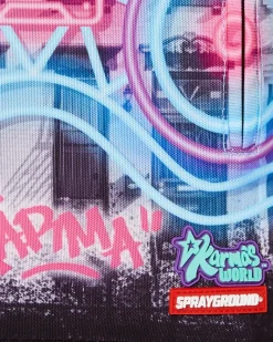 KARMA'S WORLD TURN UP THE VOLUME BACKPACK><noscript><img width=