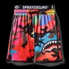KIDS CAMOBURST SWIM TRUNKS>SPRAYGROUND Hot