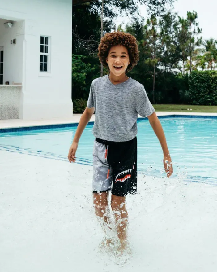 KIDS DAMAGE CONTROL SWIM TRUNKS>SPRAYGROUND Outlet