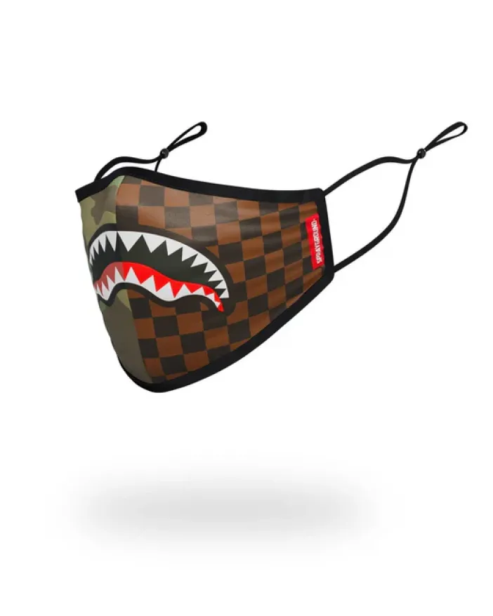 KIDS FORM FITTING MASK: CHECKS u0026 CAMO>SPRAYGROUND Online