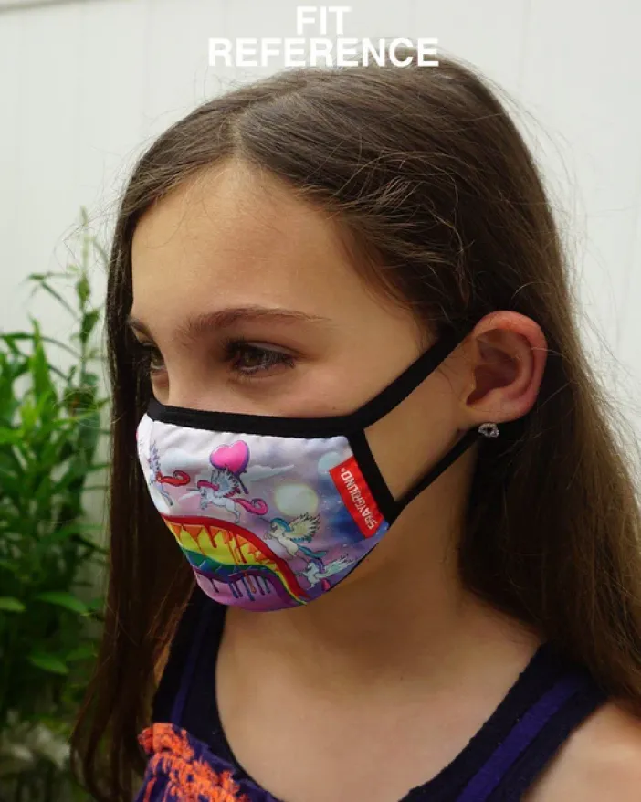KIDS FORM FITTING MASK: MELT THE RAINBOW>SPRAYGROUND Discount