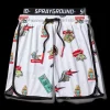KIDS PATCH ALL-IN SWIM TRUNKS (WHITE)>SPRAYGROUND Hot
