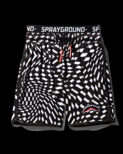 KIDS TRIPPY SWIM TRUNKS>SPRAYGROUND Hot