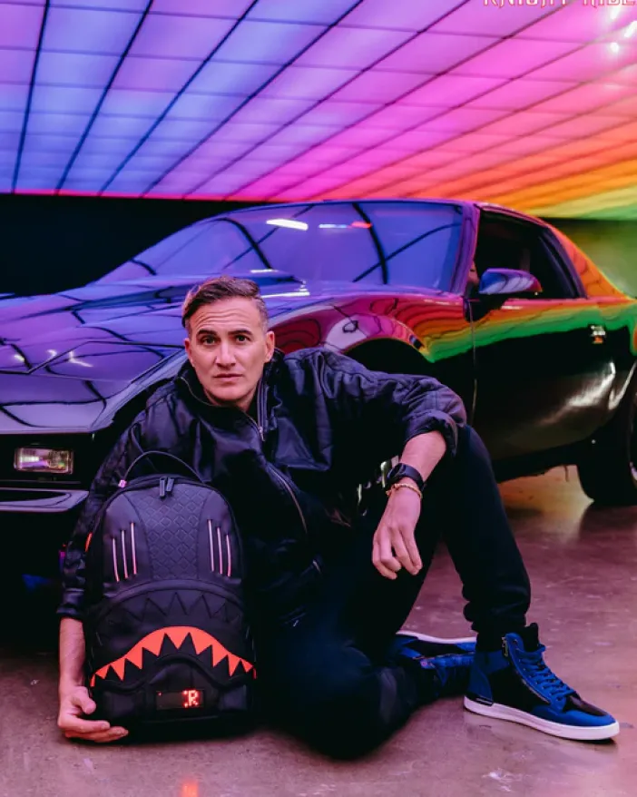 KNIGHT RIDER K.I.T.T. LED TURBO BOOST BACKPACK>SPRAYGROUND New