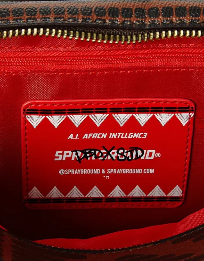 LEOPARDS IN PARIS TOILETRY AKA MONEY BAG>SPRAYGROUND New