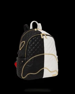 LEVELED UP SPLIT QUILT SHARK SAVAGE BACKPACK><noscript><img width=