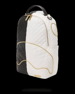 LEVELED UP SPLIT QUILT SHARK BACKPACK (DLXV)><noscript><img width=