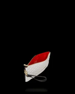 LEVELED UP SPLIT QUILT SHARK CROSSOVER CLUTCH><noscript><img width=