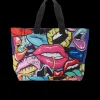 LIP SERVICE BEACH TOTE>SPRAYGROUND Hot