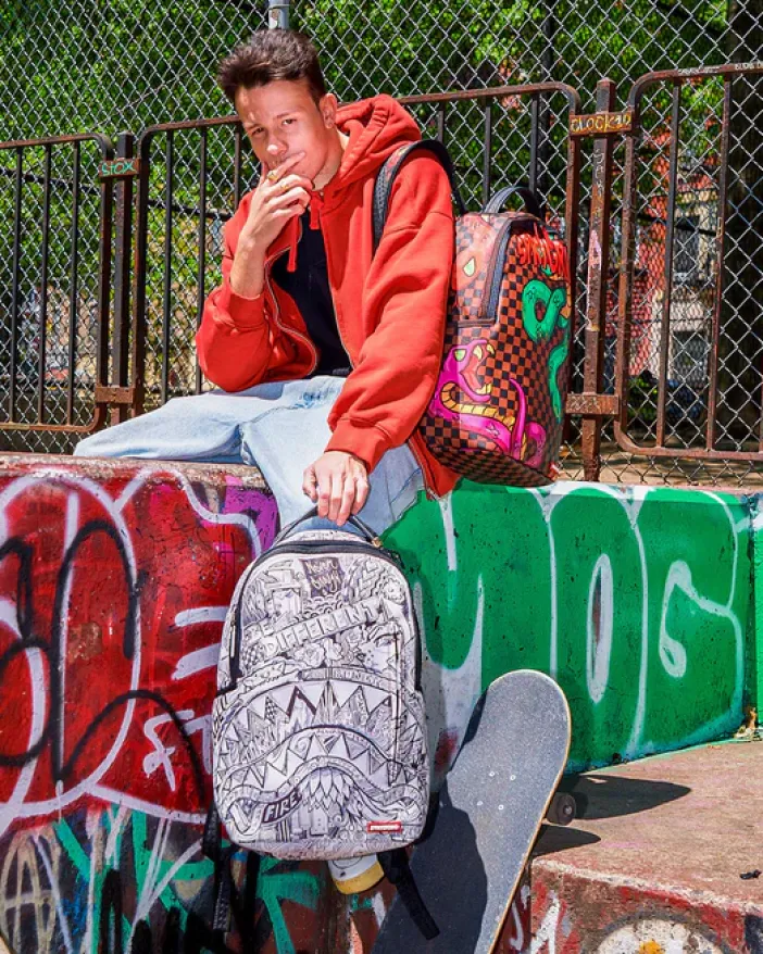 MAD DOODLES BACKPACK (DLXV)>SPRAYGROUND Best
