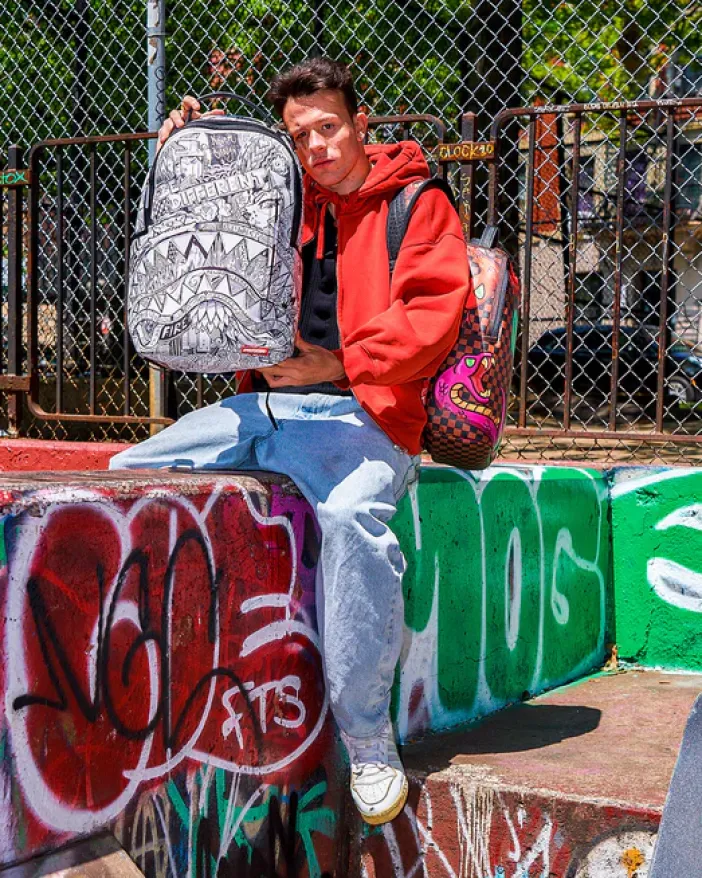 MAD DOODLES BACKPACK (DLXV)>SPRAYGROUND Best