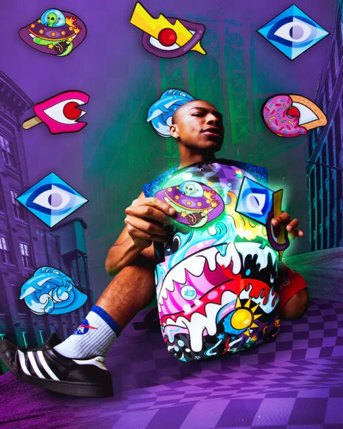 MAD SCIENTIST (6 REMOVABLE EYES) BACKPACK>SPRAYGROUND Discount