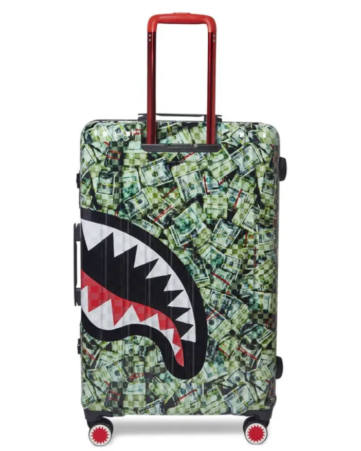 MAMA I MADE IT SHARKITECTURE HARDSHELL FULL-SIZE LUGGAGE>SPRAYGROUND New