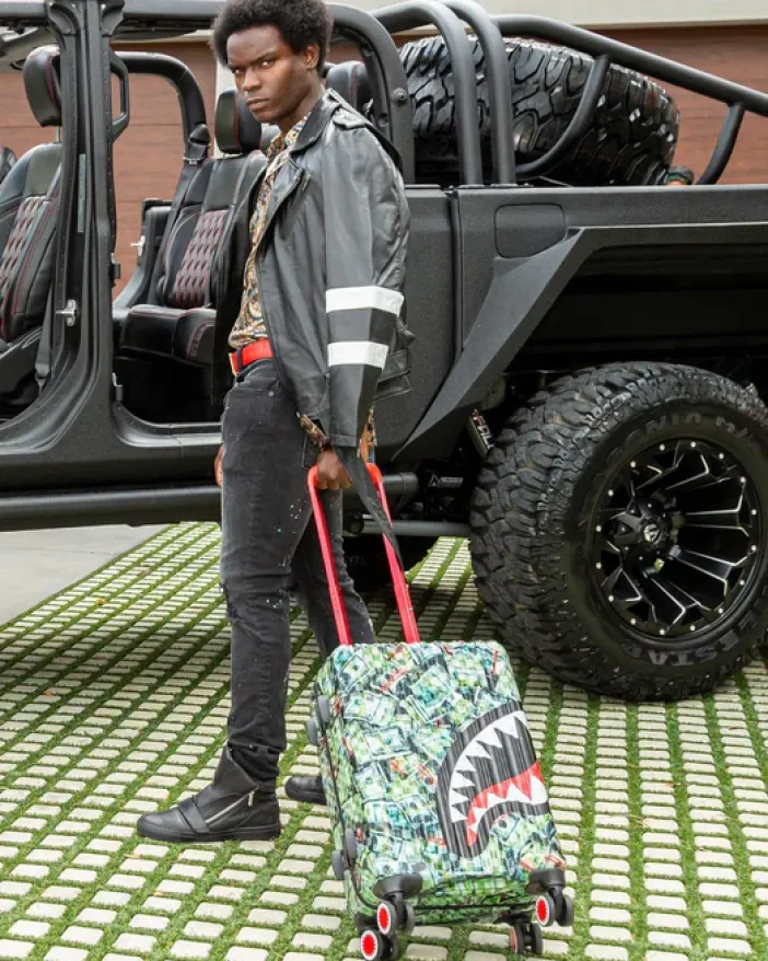 MAMA I MADE IT SHARKNAUTICS HARDSHELL CARRY-ON LUGGAGE>SPRAYGROUND Sale