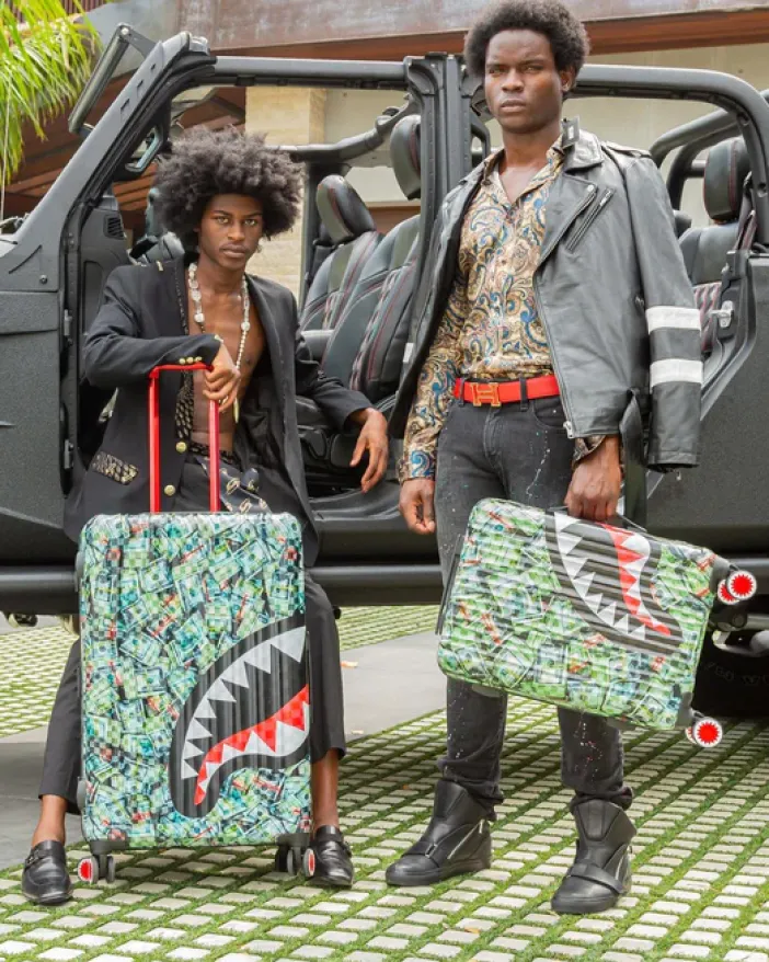 MAMA I MADE IT SHARKNAUTICS HARDSHELL CARRY-ON LUGGAGE>SPRAYGROUND Sale