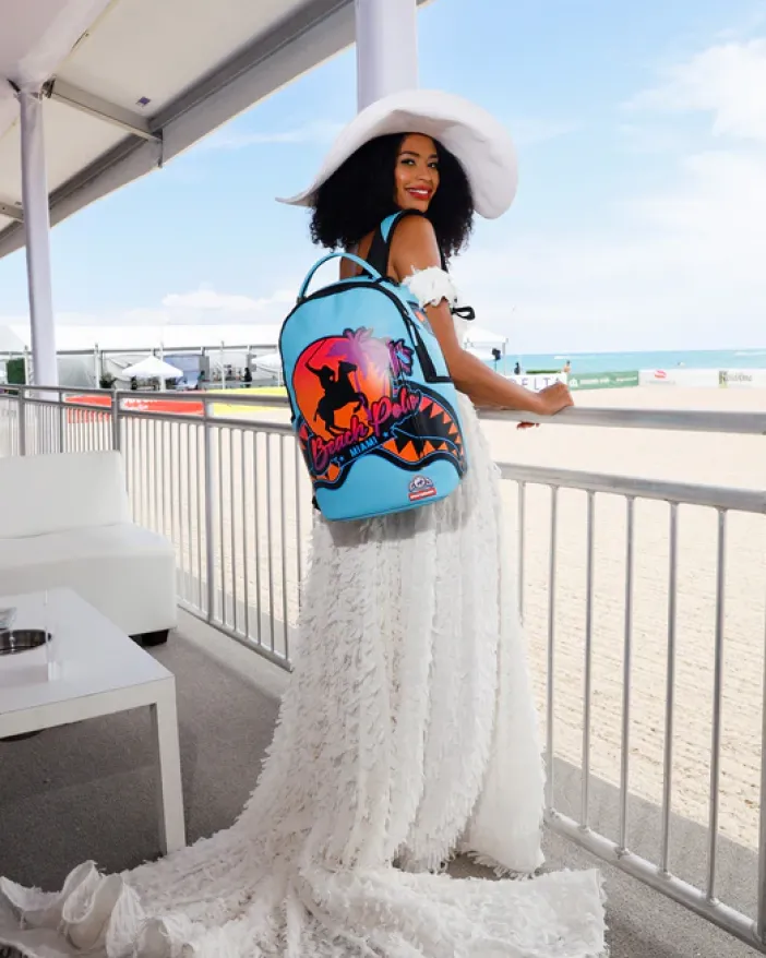 MIAMI BEACH POLO COLLAB BACKPACK (DLXV-SKY)>SPRAYGROUND Online