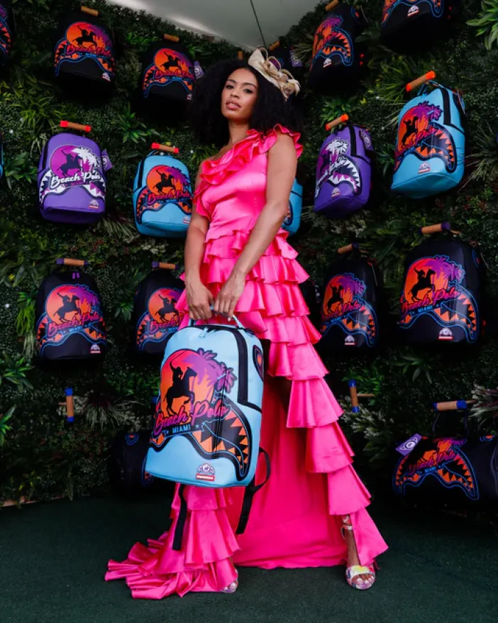 MIAMI BEACH POLO COLLAB BACKPACK (DLXV-SKY)>SPRAYGROUND Online
