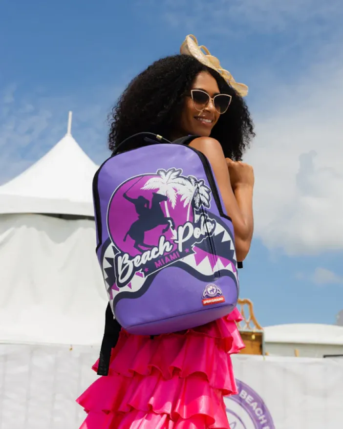 MIAMI BEACH POLO COLLAB BACKPACK (DLXV-PURPLE)>SPRAYGROUND Discount