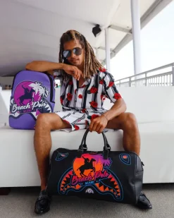 MIAMI BEACH POLO COLLAB BACKPACK (DLXV-PURPLE)><noscript><img width=