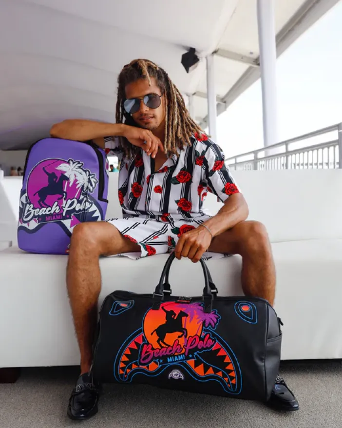 MIAMI BEACH POLO COLLAB BACKPACK (DLXV-PURPLE)>SPRAYGROUND Discount