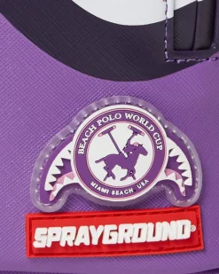 MIAMI BEACH POLO COLLAB BACKPACK (DLXV-PURPLE)><noscript><img width=
